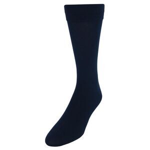 Vannucci Men's Solid FashionColored Soft Mercerized Cotton Dress Sock